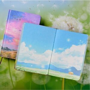 Japanese Stationary Seasons ombré  Hardcover Journal SEALED Pastel Pink & Purple